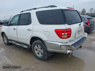 2004 Toyota Sequoia SR5 with VIN 5TDZT34A44S206332, listed as a IAAI auction lot 42028306 with 292,523 mi miles. Bid and sale history available at carsss.com. Image 3.
