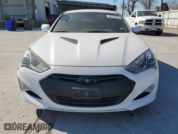 2016 Hyundai Genesis Coupe 3.8L Base with VIN KMHHT6KJ8GU136572, listed as a Copart auction lot 48153425 with 65,406 mi miles and Salvage Title. Bid and sale history available at carsss.com. Image 5.