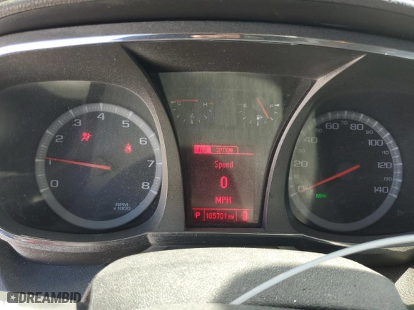 2015 GMC Terrain SLT with VIN 2GKFLYE35F6342471, listed as a Copart auction lot 45371985 with 105,701 mi miles and Salvage Title. Bid and sale history available at carsss.com. Image 9.