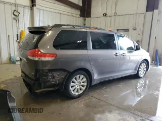 2013 Toyota Sienna XLE with VIN 5TDDK3DC7DS062614, listed as a Copart auction lot 60048005 with 230,228 mi miles and Non repairable. Bid and sale history available at DreamBid. Image 3.