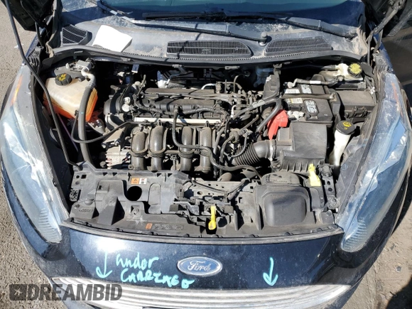 2018 Ford Fiesta SE with VIN 3FADP4EJXJM106918, listed as a Copart auction lot 47503335 with 101,360 mi miles and Salvage Title. Bid and sale history available at DreamBid. Image 11.