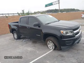 2019 Chevrolet Colorado 2WD Work Truck with VIN 1GCGSBEA0K1148359, listed as a IAAI auction lot 41861826 with 79,076 mi miles. Bid and sale history available at carsss.com. Image 1.