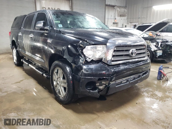 2008 Toyota Tundra 4WD Truck LTD with VIN 5TFDV581X8X047262, listed as a Copart auction lot 50745855 with 113,760 mi miles and Salvage Title. Bid and sale history available at carsss.com. Image 4.