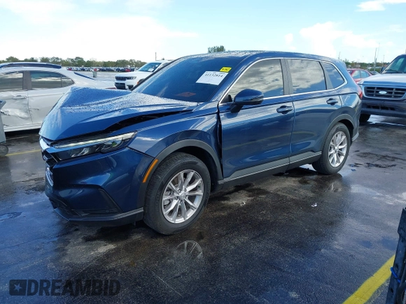 2024 Honda CR-V EX-L with VIN 2HKRS3H73RH329716, listed as a IAAI auction lot 41132814 with 15,236 mi miles and . Bid and sale history available at DreamBid. Image 2.