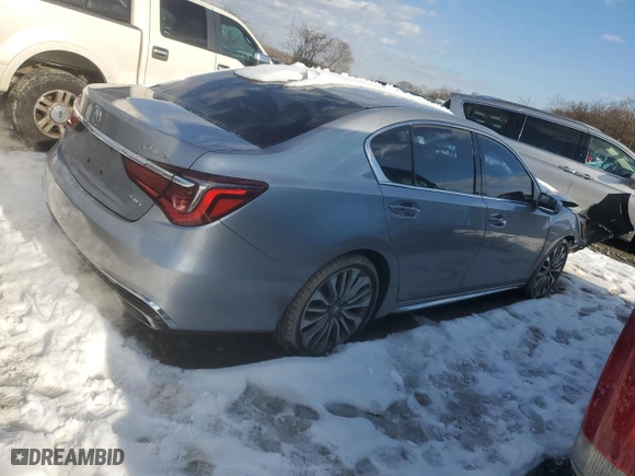 2018 Acura RLX w/Technology Pkg with VIN JH4KC1F53JC000050, listed as a Copart auction lot 87333074 with 71,766 mi miles and Salvage Title. Bid and sale history available at carsss.com. Image 3.