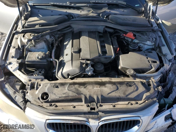 2005 BMW 5 Series 530i with VIN WBANA73585B816112, listed as a Copart auction lot 86189394 with 221,964 mi miles and Salvage Title. Bid and sale history available at carsss.com. Image 13.
