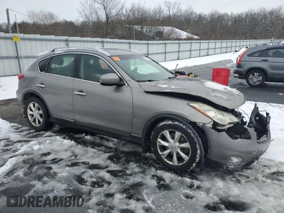 2010 Infiniti EX Journey with VIN JN1AJ0HR6AM757275, listed as a Copart auction lot 87466554 with 229,764 mi miles and Salvage Title. Bid and sale history available at DreamBid. Image 4.