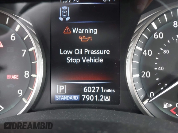 2023 Infiniti Q50 Luxe with VIN JN1EV7BR5PM541157, listed as a IAAI auction lot 42452178 with 60,271 mi miles and . Bid and sale history available at DreamBid. Image 15.