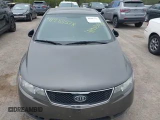 2010 Kia Forte EX with VIN KNAFU4A26A5287755, listed as a IAAI auction lot 41983578 with 273,765 mi miles. Bid and sale history available at carsss.com. Image 6.