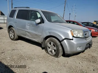 2009 Honda Pilot EX-L with VIN 5FNYF48509B028694, listed as a Copart auction lot 48733735 with 0 mi miles and Salvage Title. Bid and sale history available at carsss.com. Image 4.