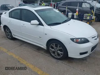 2008 Mazda 3 S GT with VIN JM1BK324181825670, listed as a IAAI auction lot 41207532 with 183,565 mi miles and . Bid and sale history available at DreamBid. Image 1.