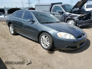 2014 Chevrolet Impala LTZ with VIN 2G1WC5E33E1105492, listed as a Copart auction lot 52814425 with 133,641 mi miles and Salvage Title. Bid and sale history available at DreamBid. Image 4.
