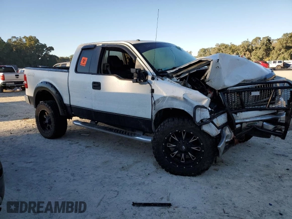 2006 Ford F-150 XLT with VIN 1FTPX14576FA14862, listed as a Copart auction lot 81292534 with 0 mi miles and Salvage Title. Bid and sale history available at carsss.com. Image 4.