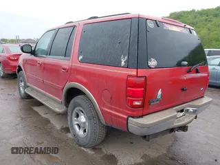 2002 Ford Expedition Eddie Bauer with VIN 1FMPU18LX2LA65104, listed as a IAAI auction lot 42191876 with 123,838 mi miles and . Bid and sale history available at DreamBid. Image 3.