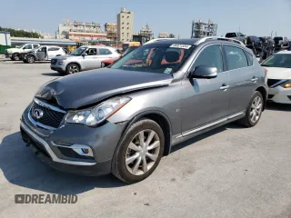 2016 Infiniti QX50 with VIN JN1BJ0RP9GM232351, listed as a Copart auction lot 66821554 with 71,943 mi miles and Salvage Title. Bid and sale history available at carsss.com. Image 1.