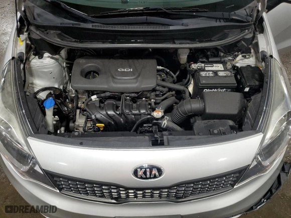 2017 Kia Rio LX with VIN KNADM4A39H6050858, listed as a Copart auction lot 49397275 with 95,264 mi miles and Salvage Title. Bid and sale history available at carsss.com. Image 12.