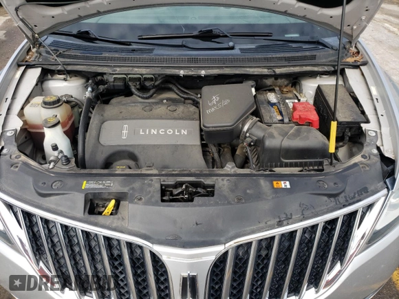 2013 Lincoln MKX with VIN 2LMDJ6JK6DBL20929, listed as a Copart auction lot 59767254 with 163,180 mi miles and Salvage Title. Bid and sale history available at DreamBid. Image 12.
