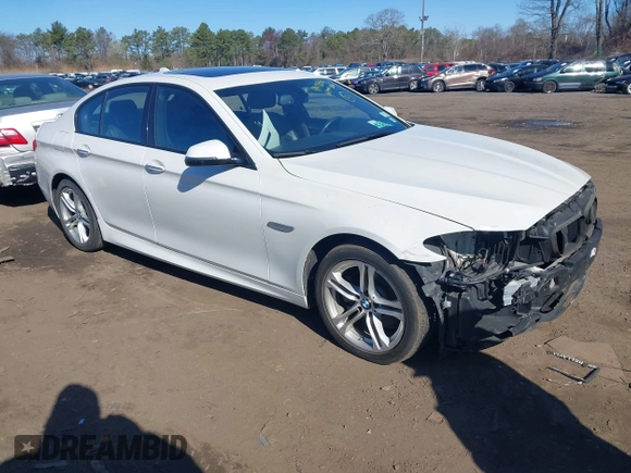 2016 BMW 5 Series 528i xDrive with VIN WBA5A7C58GG145739, listed as a IAAI auction lot 41976659 with 134,663 mi miles. Bid and sale history available at carsss.com. Image 1.