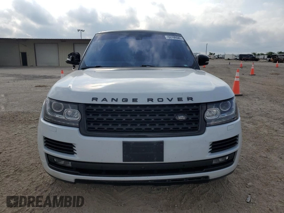 2016 Land Rover Range Rover HSE with VIN SALGS2KFXGA260327, listed as a Copart auction lot 53199585 with 111,970 mi miles and Salvage title. Bid and sale history available at DreamBid. Image 5.