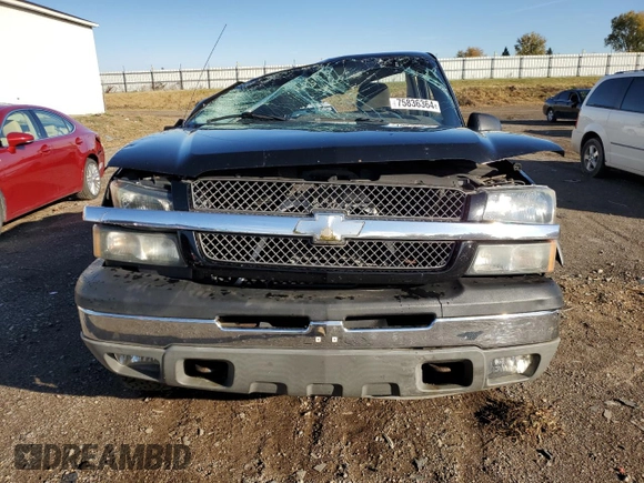 2003 Chevrolet Silverado 1500 LS with VIN 1GCEK14T83Z116234, listed as a Copart auction lot 75836364 with Not Provided miles and Salvage Title. Bid and sale history available at DreamBid. Image 5.
