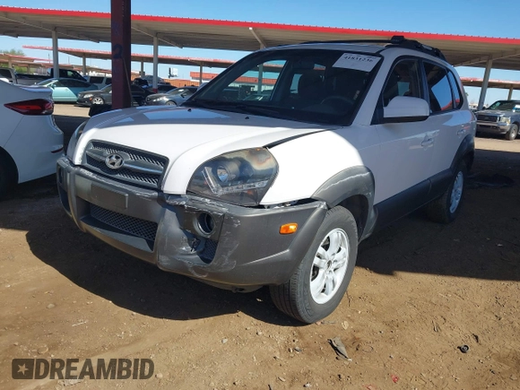 2006 Hyundai Tucson GLS with VIN KM8JN12D16U332117, listed as a IAAI auction lot 41831236 with 160,557 mi miles. Bid and sale history available at carsss.com. Image 17.