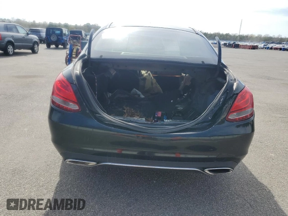 2016 Mercedes-Benz C 300 Luxury with VIN 55SWF4KBXGU172870, listed as a Copart auction lot 54019325 with Not provided miles and Clean title. Bid and sale history available at DreamBid. Image 6.