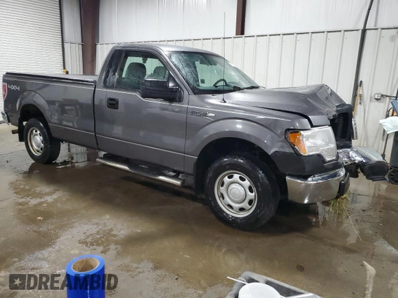 2012 Ford F-150 XL with VIN 1FTNF1EF8CKE30438, listed as a Copart auction lot 72623564 with 43,561 mi miles and Salvage title. Bid and sale history available at DreamBid. Image 4.