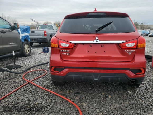 2019 Mitsubishi Outlander Sport SE 2.0 with VIN JA4AP4AU5KU017620, listed as a Copart auction lot 46312155 with 83,032 mi miles and Salvage Title. Bid and sale history available at carsss.com. Image 6.