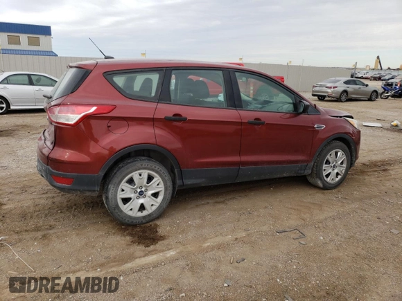 2014 Ford Escape S with VIN 1FMCU0F70EUE00397, listed as a Copart auction lot 73302933 with 116,104 mi miles and Salvage Title. Bid and sale history available at carsss.com. Image 3.