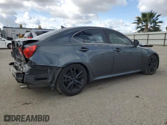 2008 Lexus IS 250 z VIN JTHBK262582063228, wystawiony jako Copart lot #51184055 z przebiegiem 159 535 mil mil oraz Szkoda całkowita • Salvage title. Historia ofert i sprzedaży dostępna na DreamBid. Obrazek 3.