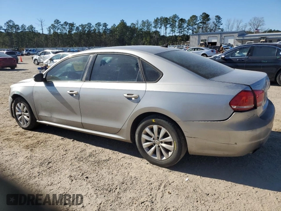 2014 Volkswagen Passat Wolfsburg Edition with VIN 1VWAS7A30EC074232, listed as a Copart auction lot 86975554 with 197,060 mi miles and Salvage title. Bid and sale history available at DreamBid. Image 2.
