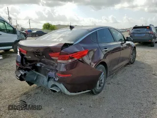 2020 Kia Optima LX with VIN 5XXGT4L35LG430533, listed as a Copart auction lot 60634995 with 58,376 mi miles and Clean title. Bid and sale history available at DreamBid. Image 3.