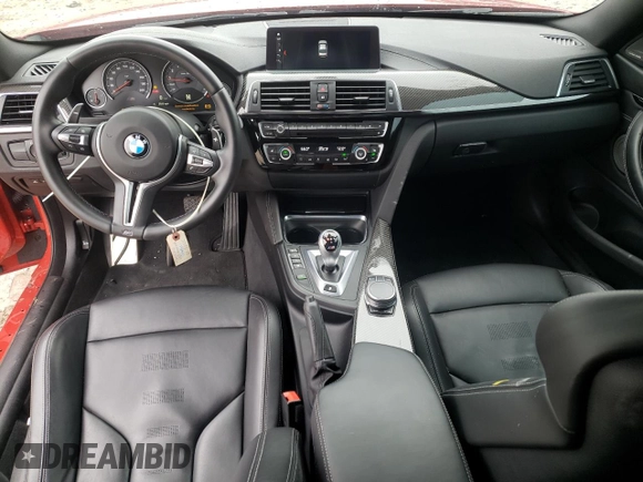 2020 BMW M4 with VIN WBS4Y9C07LFJ12184, listed as a Copart auction lot 49151884 with 19,609 mi miles and Salvage Title. Bid and sale history available at carsss.com. Image 8.