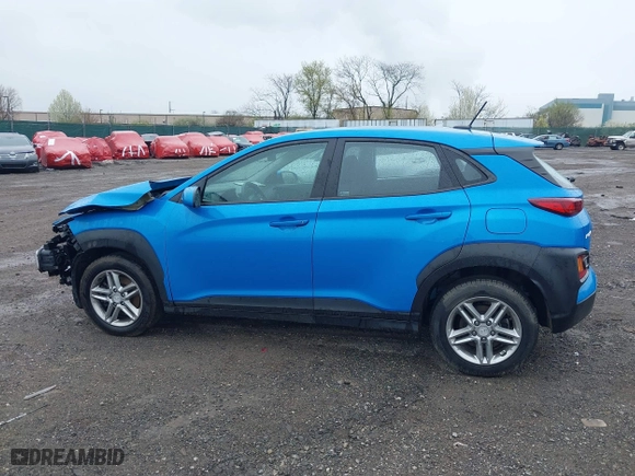 2020 Hyundai Kona SE with VIN KM8K1CAA4LU418696, listed as a IAAI auction lot 41950986 with 75,998 mi miles. Bid and sale history available at carsss.com. Image 15.