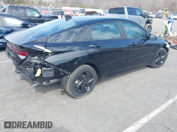 2023 Hyundai Elantra SEL with VIN KMHLM4AG8PU442866, listed as a IAAI auction lot 41790018 with 14,454 mi miles and . Bid and sale history available at DreamBid. Image 4.