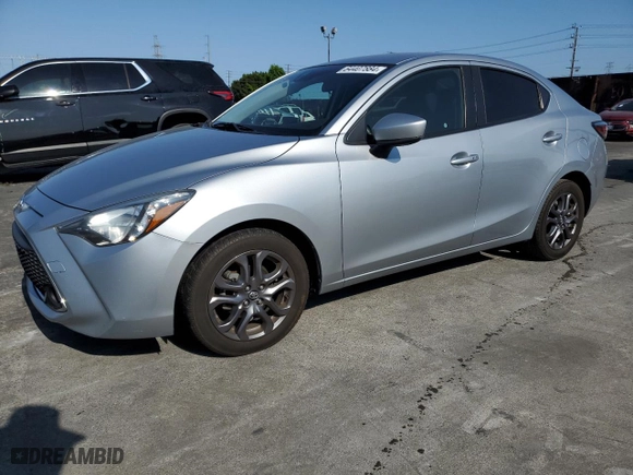 2019 Toyota Yaris Sedan L with VIN 3MYDLBYV2KY507562, listed as a Copart auction lot 64407884 with 85,982 mi miles and Salvage Title. Bid and sale history available at carsss.com. Image 1.