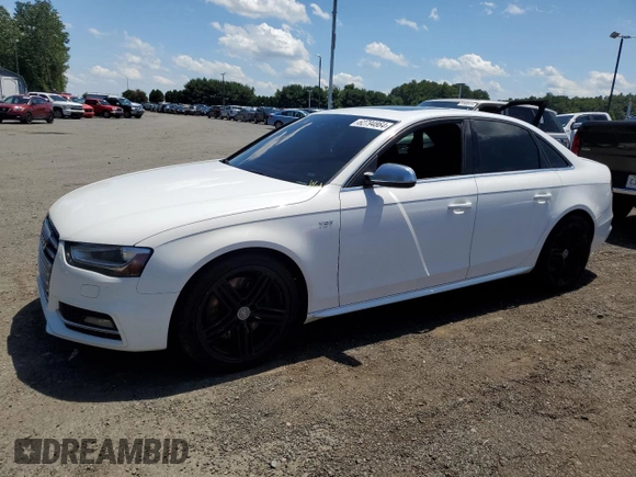 2015 Audi S4 Premium Plus with VIN WAUBGAFL1FA133149, listed as a Copart auction lot 62794864 with 125,194 mi miles and Salvage Title. Bid and sale history available at carsss.com. Image 1.