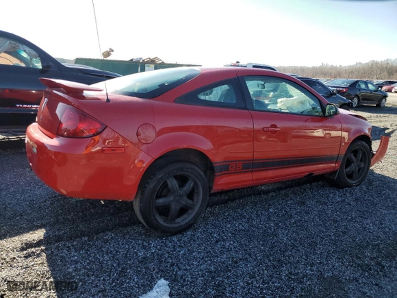 2007 Pontiac G5 with VIN 1G2AL15F577190317, listed as a Copart auction lot 48453935 with 194,580 mi miles and Salvage Title. Bid and sale history available at carsss.com. Image 3.