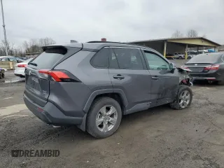 2024 Toyota RAV4 XLE with VIN 2T3P1RFV4RC469850, listed as a Copart auction lot 52012855 with 4,671 mi miles and Salvage Title. Bid and sale history available at DreamBid. Image 3.
