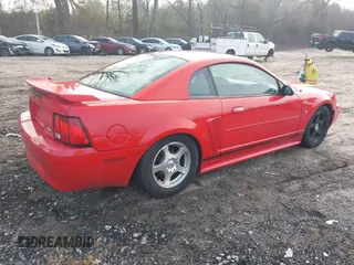 2003 Ford Mustang Standard with VIN 1FAFP40493F435980, listed as a IAAI auction lot 41520723 with 185,865 mi miles. Bid and sale history available at carsss.com. Image 4.