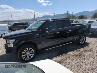 2017 Ford F-150 XL with VIN 1FTFW1EG4HFA73739, listed as a Copart auction lot 59525855 with 69,099 mi miles and Salvage title. Bid and sale history available at DreamBid. Image 1.
