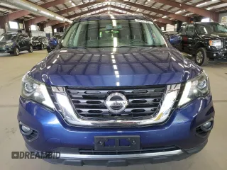 2019 Nissan Pathfinder SL z VIN 5N1DR2MM6KC637648, wystawiony jako Copart lot #59541785 z przebiegiem 107 151 mil mil oraz Czysty tytuł • Clean title. Historia ofert i sprzedaży dostępna na DreamBid. Obrazek 5.