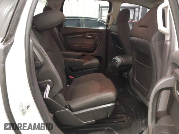 2012 Chevrolet Traverse 1LT z VIN 1GNKRGED5CJ410592, wystawiony jako IAAI lot #41714693 z przebiegiem 108 206 mil mil oraz . Historia ofert i sprzedaży dostępna na DreamBid. Obrazek 8.