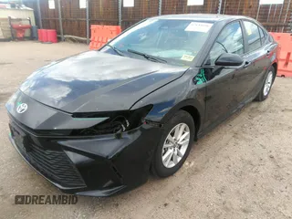 2025 Toyota Camry LE with VIN 4T1DAACK0SU509160, listed as a IAAI auction lot 42141098 with 17,028 mi miles and . Bid and sale history available at DreamBid. Image 19.