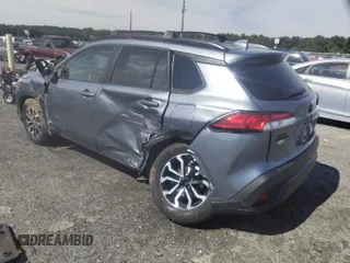 2024 Toyota Corolla Cross Hybrid S with VIN 7MUFBABG4RV059072, listed as a IAAI auction lot 42787833 with 9,006 mi miles and . Bid and sale history available at DreamBid. Image 3.