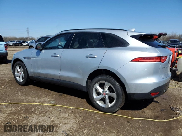2017 Jaguar F-Pace 35t Premium with VIN SADCJ2BV4HA094263, listed as a Copart auction lot 52155545 with 64,357 mi miles and Salvage title. Bid and sale history available at DreamBid. Image 2.