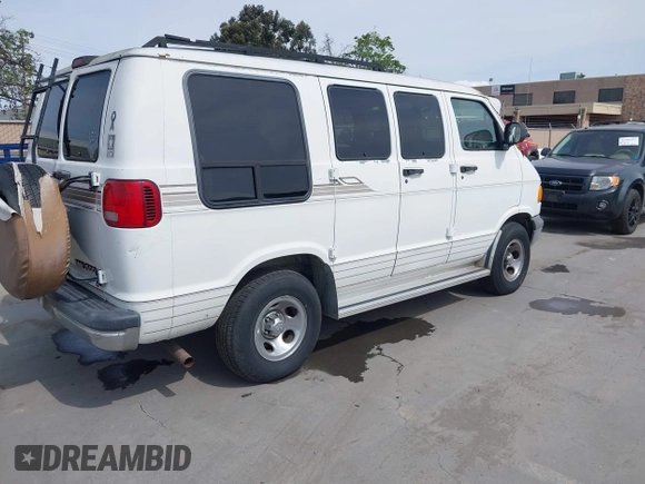 2001 Dodge Cargo Conversion with VIN 2B6HB11Y71K502659, listed as a IAAI auction lot 41975701 with 121,003 mi miles and . Bid and sale history available at DreamBid. Image 4.