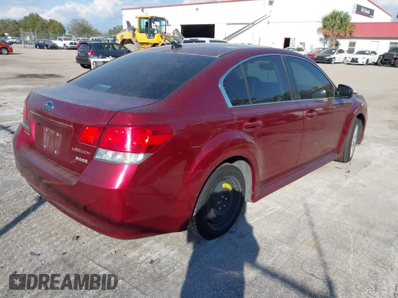 2011 Subaru Legacy Limited Power Moon with VIN 4S3BMBL61B3227417, listed as a IAAI auction lot 41558033 with 179,605 mi miles and . Bid and sale history available at DreamBid. Image 4.