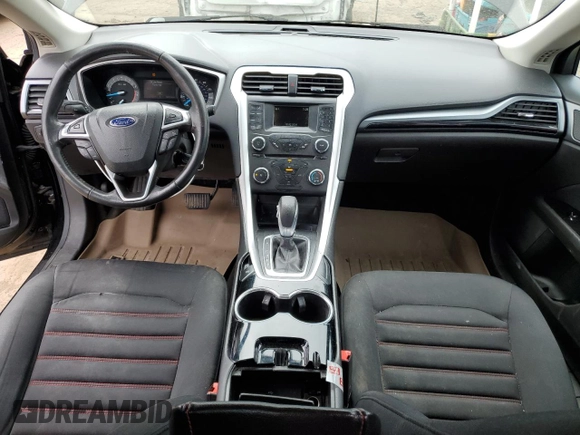 2016 Ford Fusion SE with VIN 3FA6P0H77GR142417, listed as a Copart auction lot 53146585 with 56,915 mi miles and Clean Title. Bid and sale history available at carsss.com. Image 8.