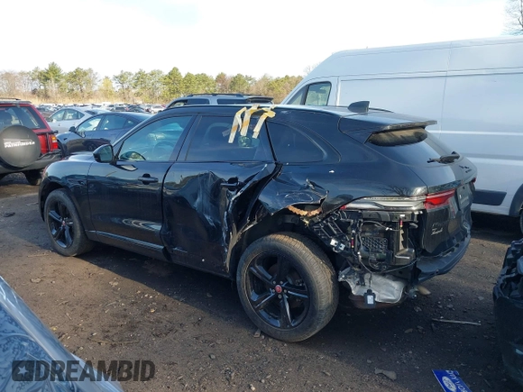 2022 Jaguar F-Pace S with VIN SADCJ2EX5NA698042, listed as a IAAI auction lot 42019800 with 54,729 mi miles and . Bid and sale history available at DreamBid. Image 14.